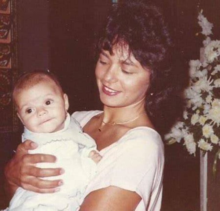 Bruna Louise with her mother Bruna Louise with her mother