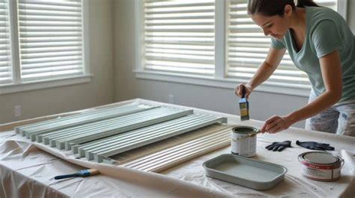 Can you paint outdoor blinds?