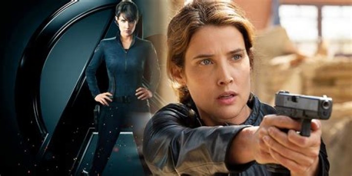 Cobie Smulders as Maria Hill and Samuel L. Jackson as Nick Fury in 'Secret Invasion'