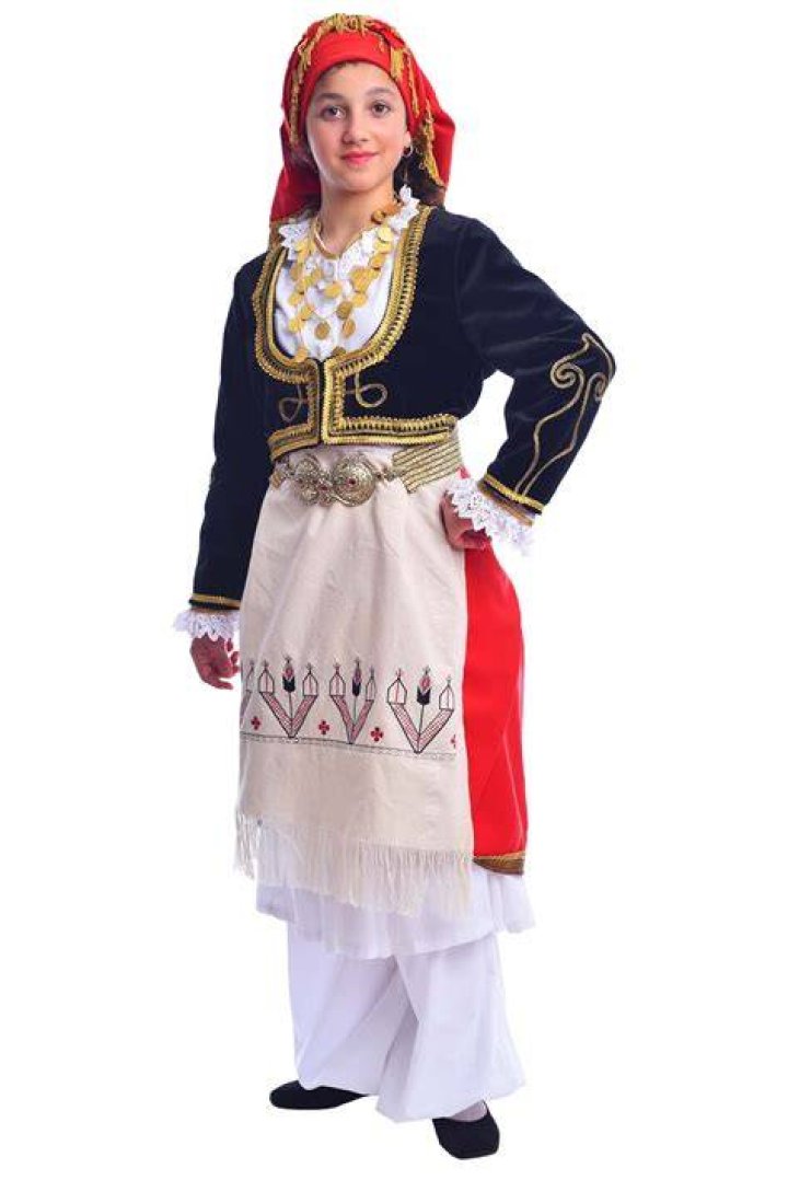 Greek Costume Crete Girl — Blessed Celebration