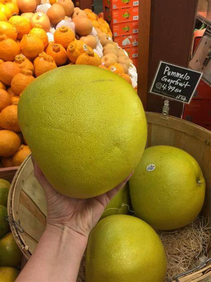 How big is a large grapefruit?