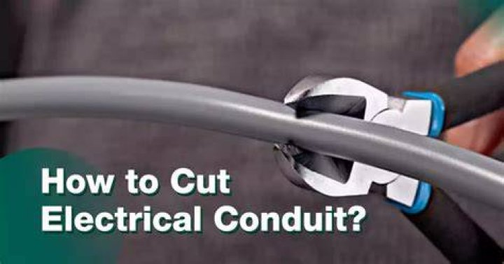 How do you cut a greenfield conduit?