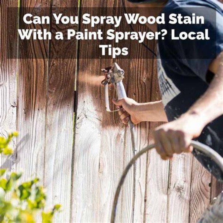 How do you spray paint wood pallets?