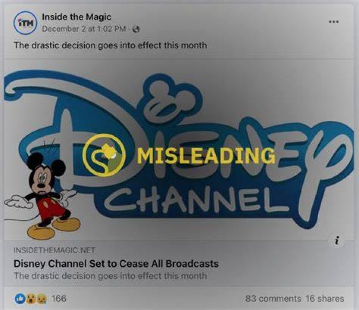 Is Disney Channel shutting down in Europe?