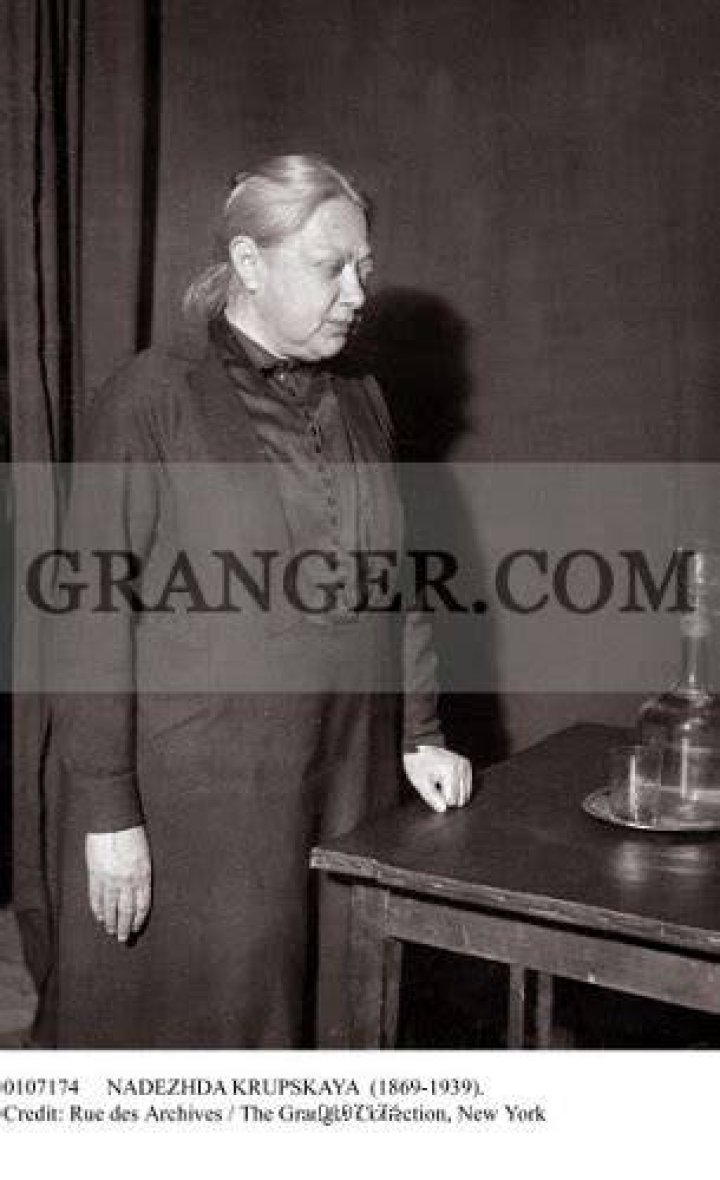 Nadezhda Konstantinovna Krupskaya Nadezhda Konstantinovna Krupskaya