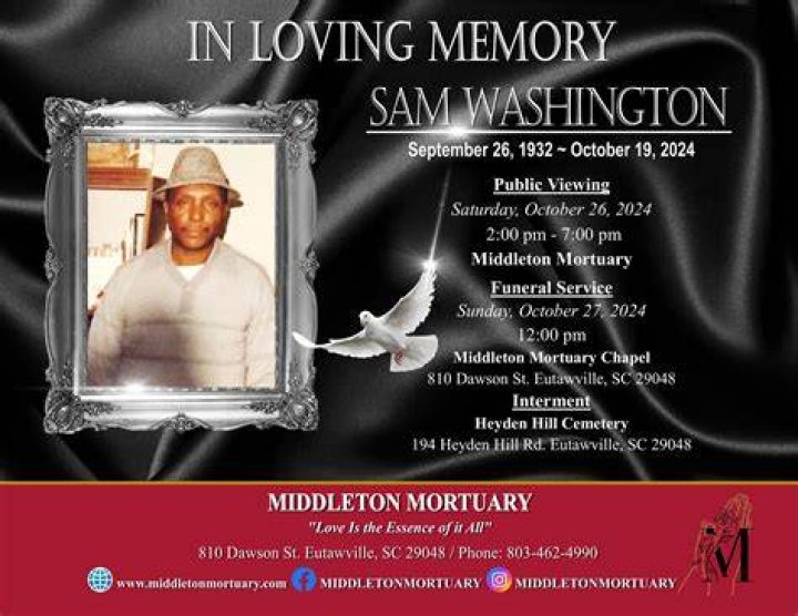 Sam Baird Obituary and funeral arrangements