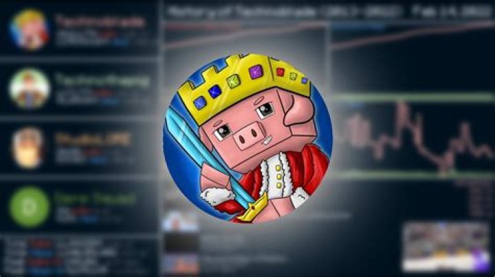 Technoblade video statistics