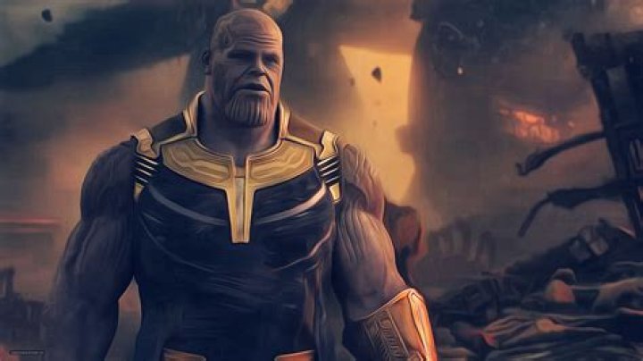Thanos in Infinity War