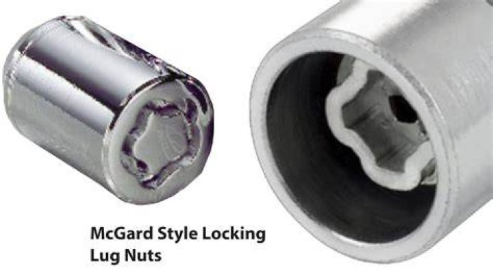 What is a locking lug nut key?