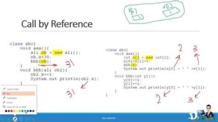 What is difference between call by value and call by reference in Java?