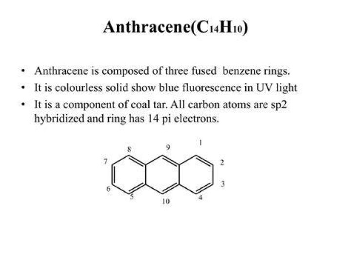 What is the Iupac name of anthracene?
