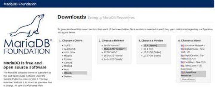 What is the latest MariaDB version?