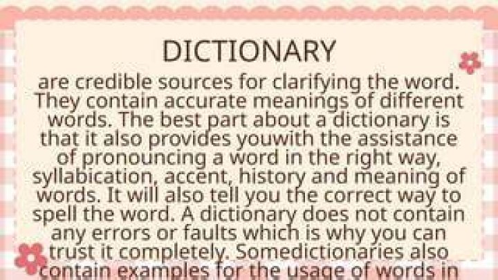 What is the most credible dictionary?