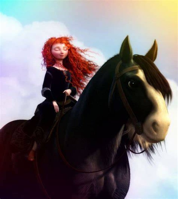 What is the name of Merida’s horse? – Celebrity