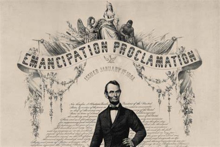 When did the Emancipation Proclamation go into effect quizlet?