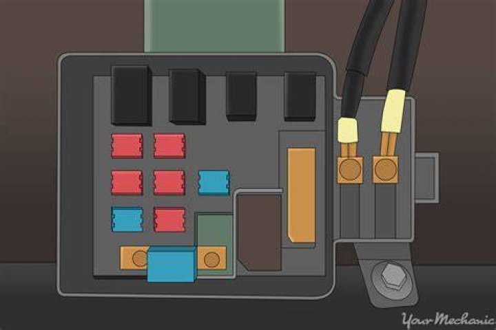 Where is the intermittent windshield wiper relay located?